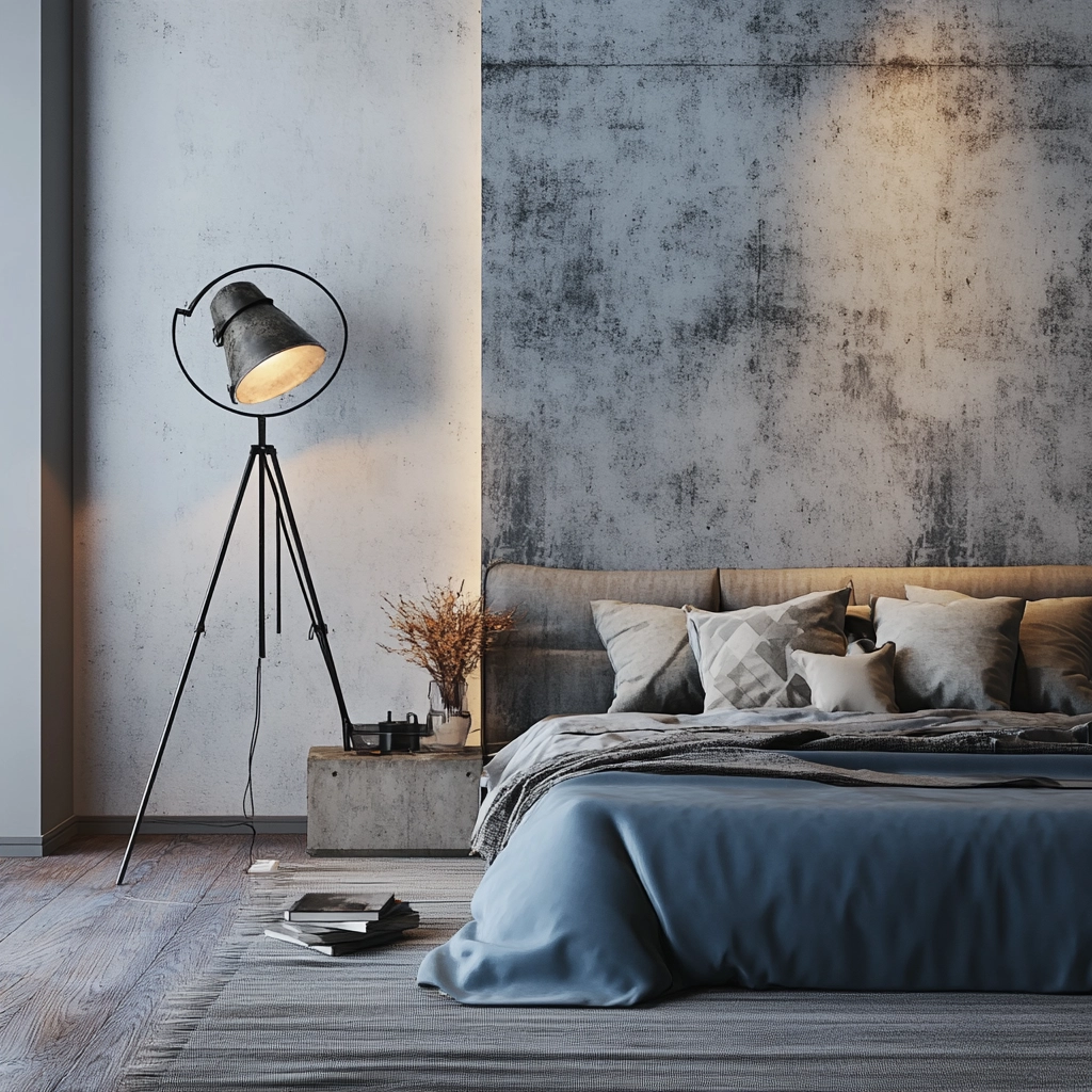 farmhouse bedroom accent wall ideas 45