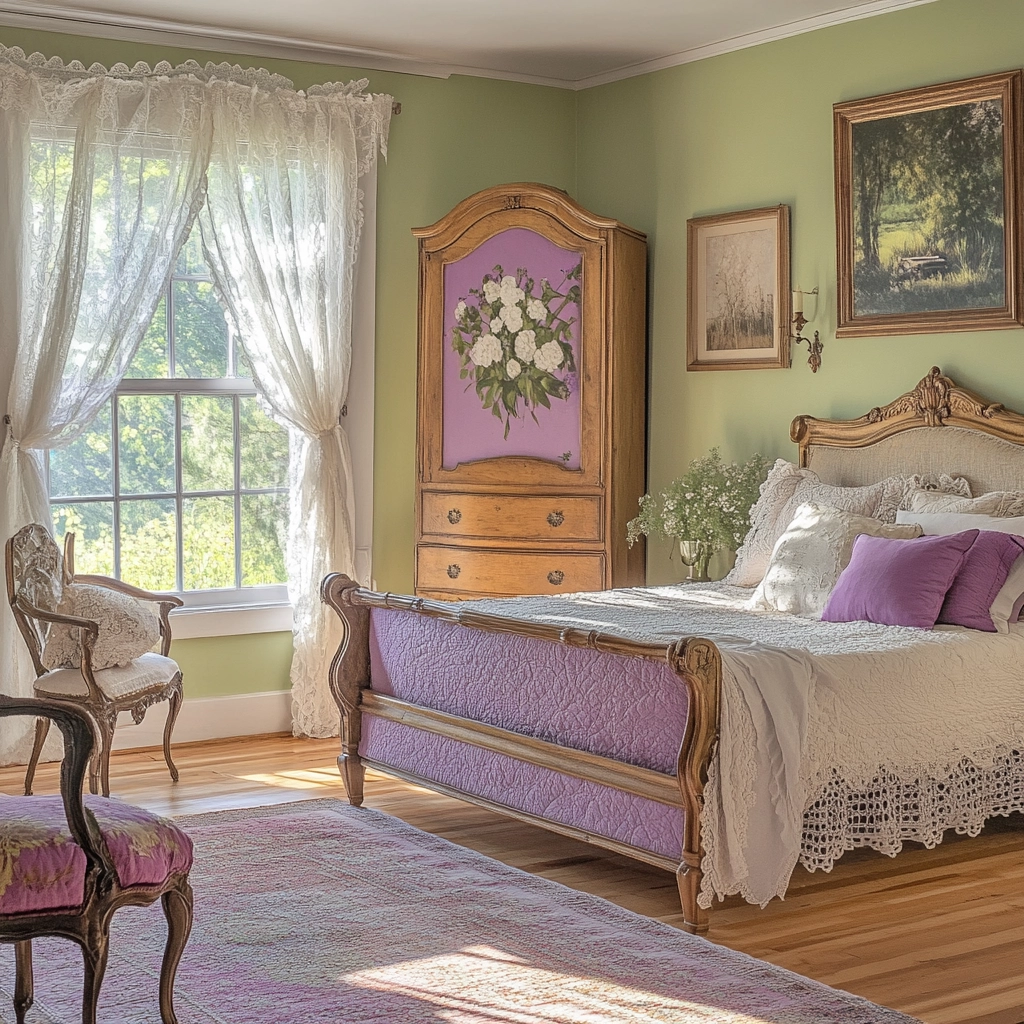 farmhouse bedroom accent wall ideas 50