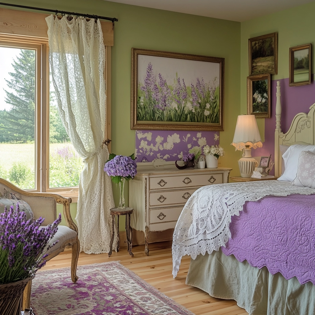 farmhouse bedroom accent wall ideas 51