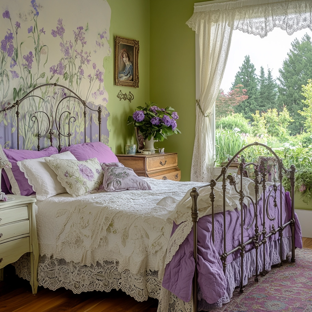 farmhouse bedroom accent wall ideas 52