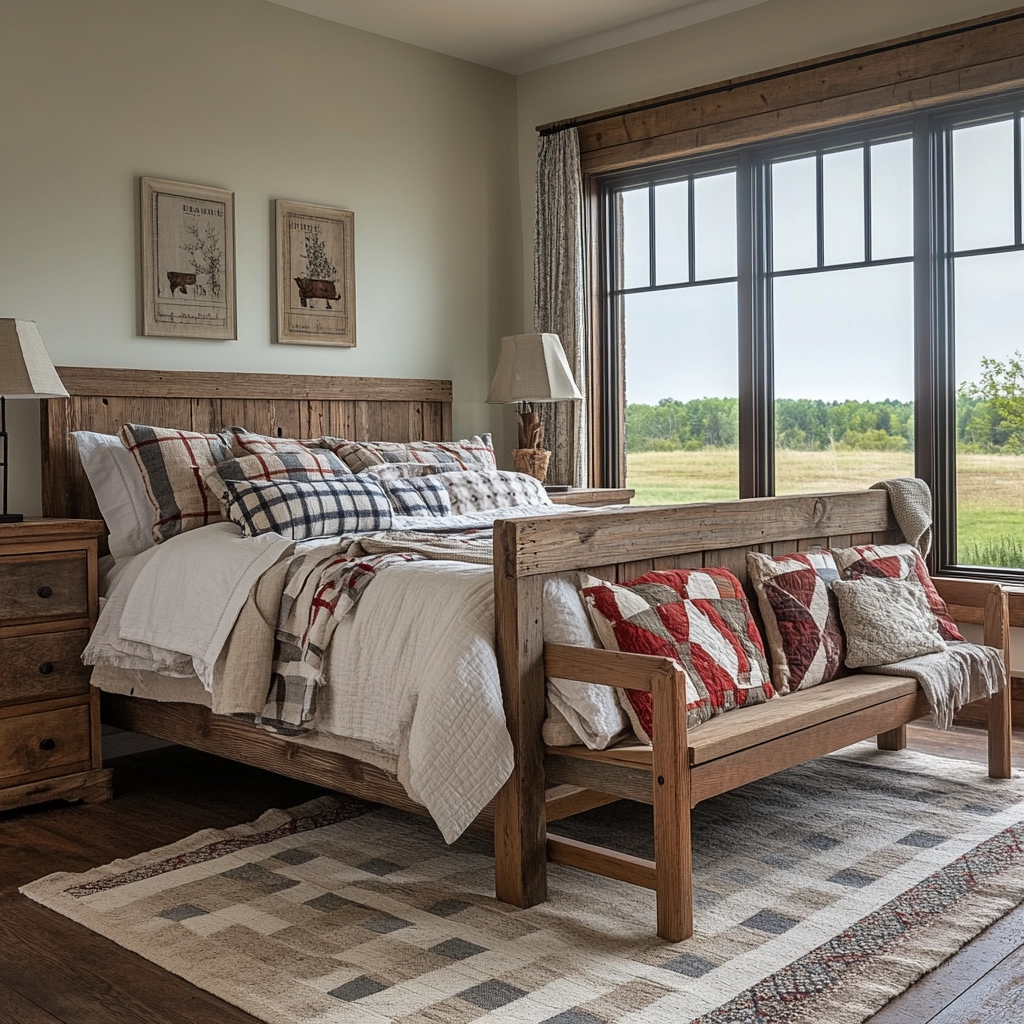 farmhouse bedroom aesthetic 3