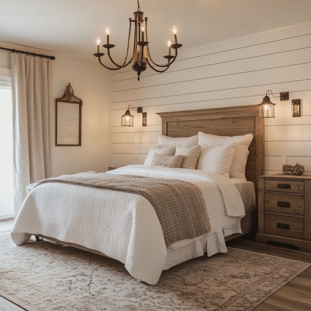 farmhouse bedroom aesthetic 33