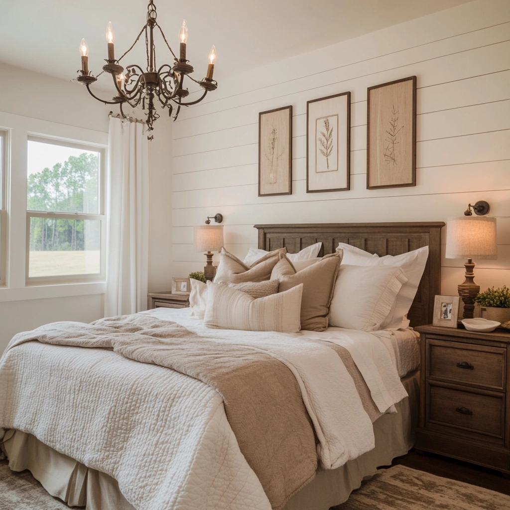 farmhouse bedroom aesthetic 36