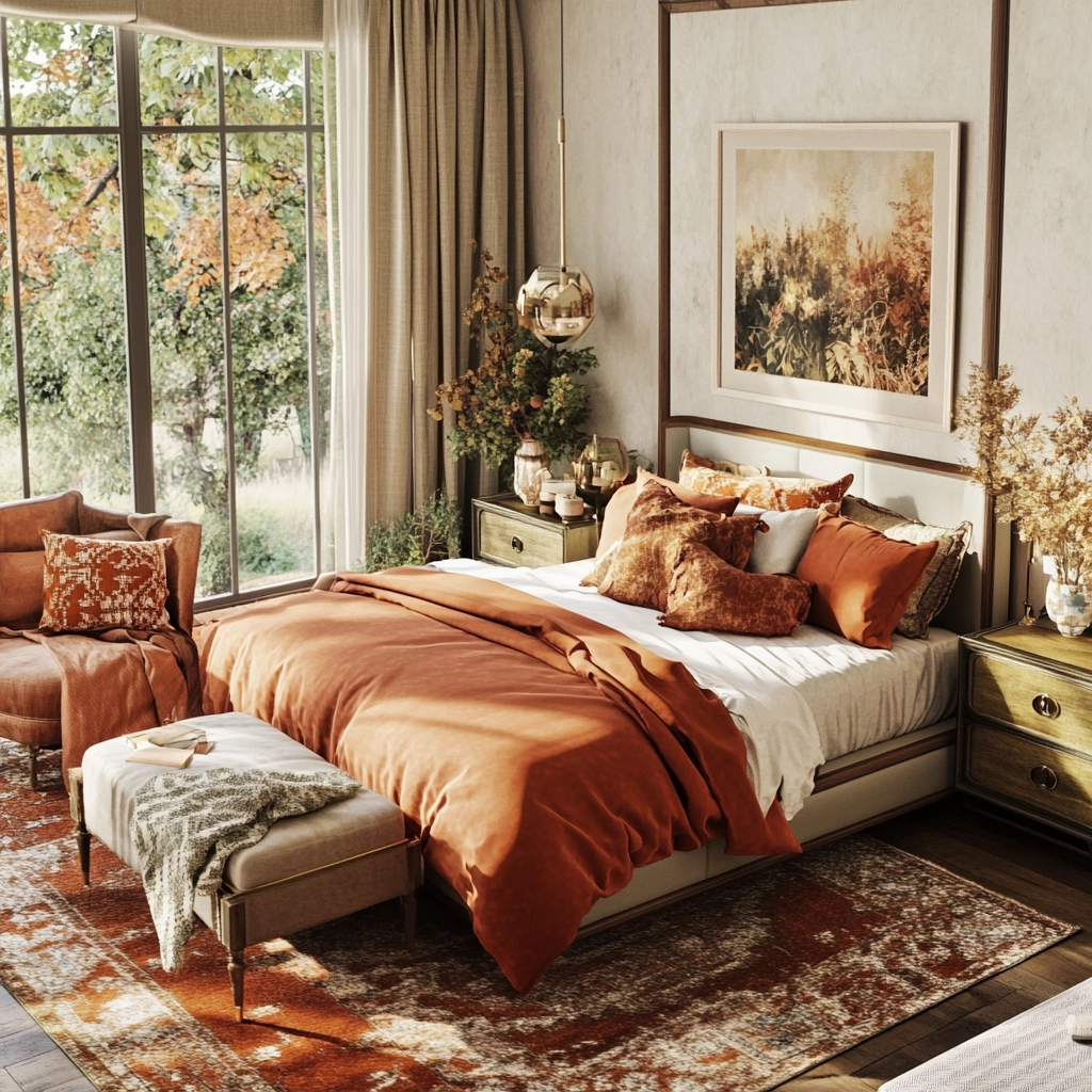 farmhouse bedroom aesthetic 78