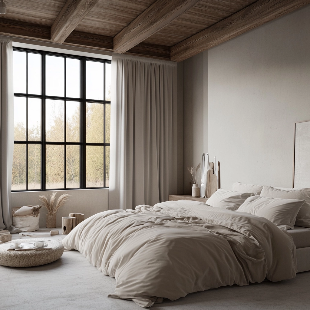 farmhouse bedroom bedding 11