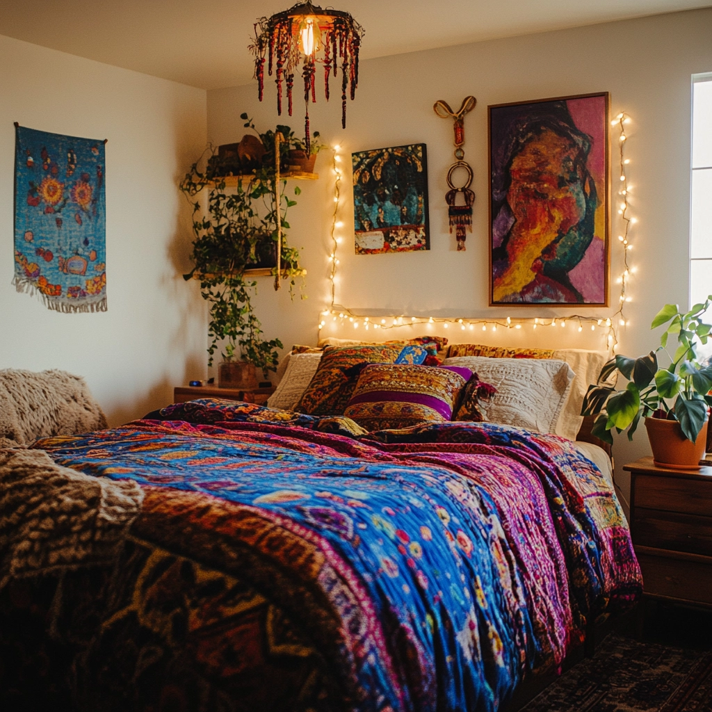 farmhouse bedroom bedding 14