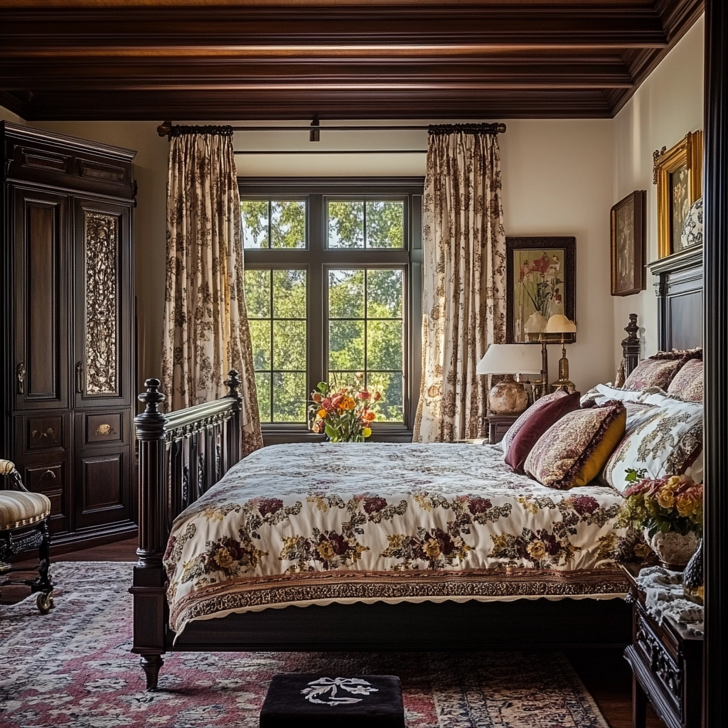 farmhouse bedroom bedding 18
