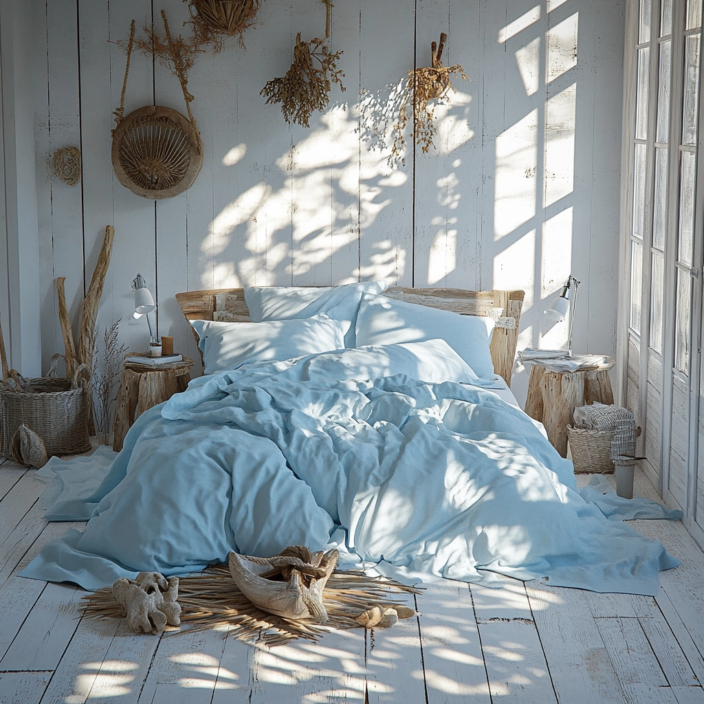 farmhouse bedroom bedding 31