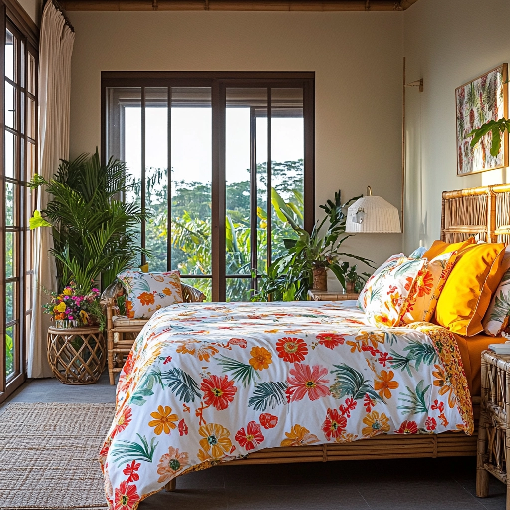 farmhouse bedroom bedding 34