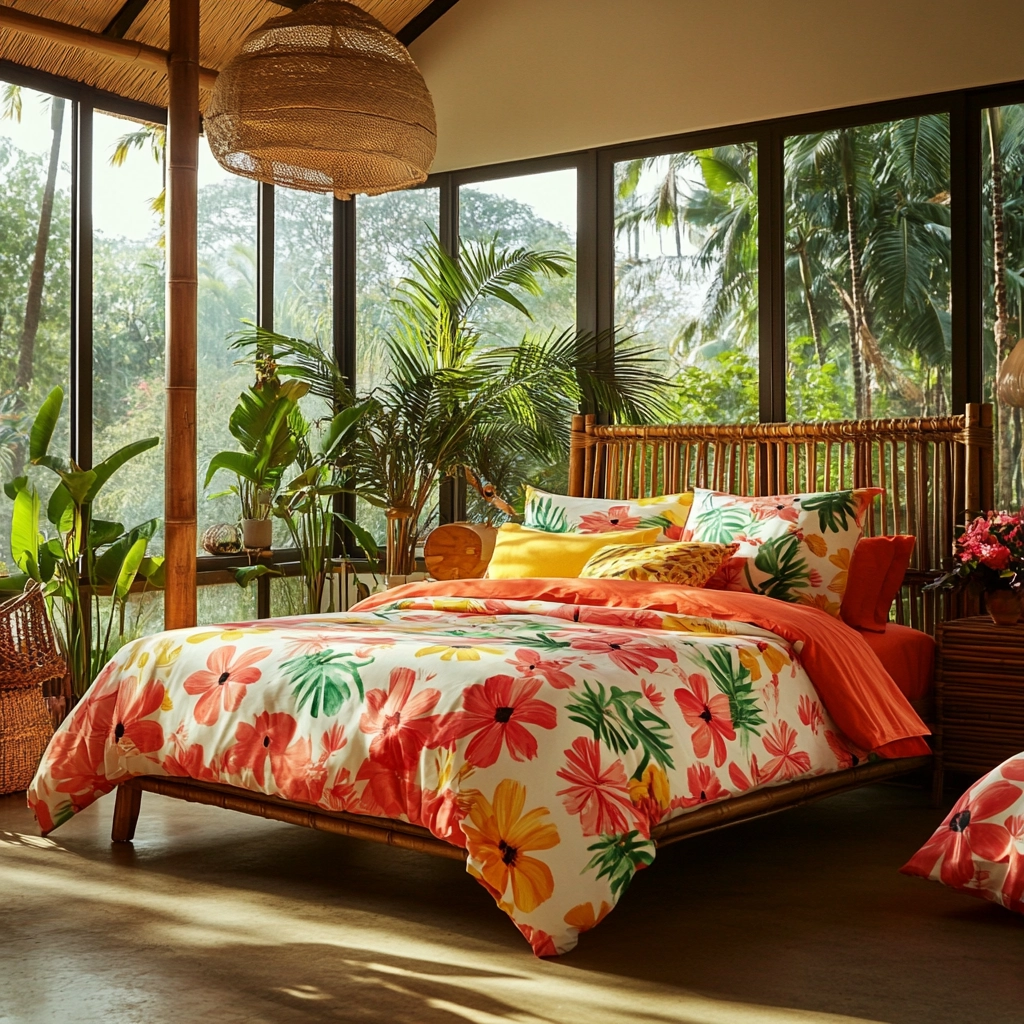 farmhouse bedroom bedding 35