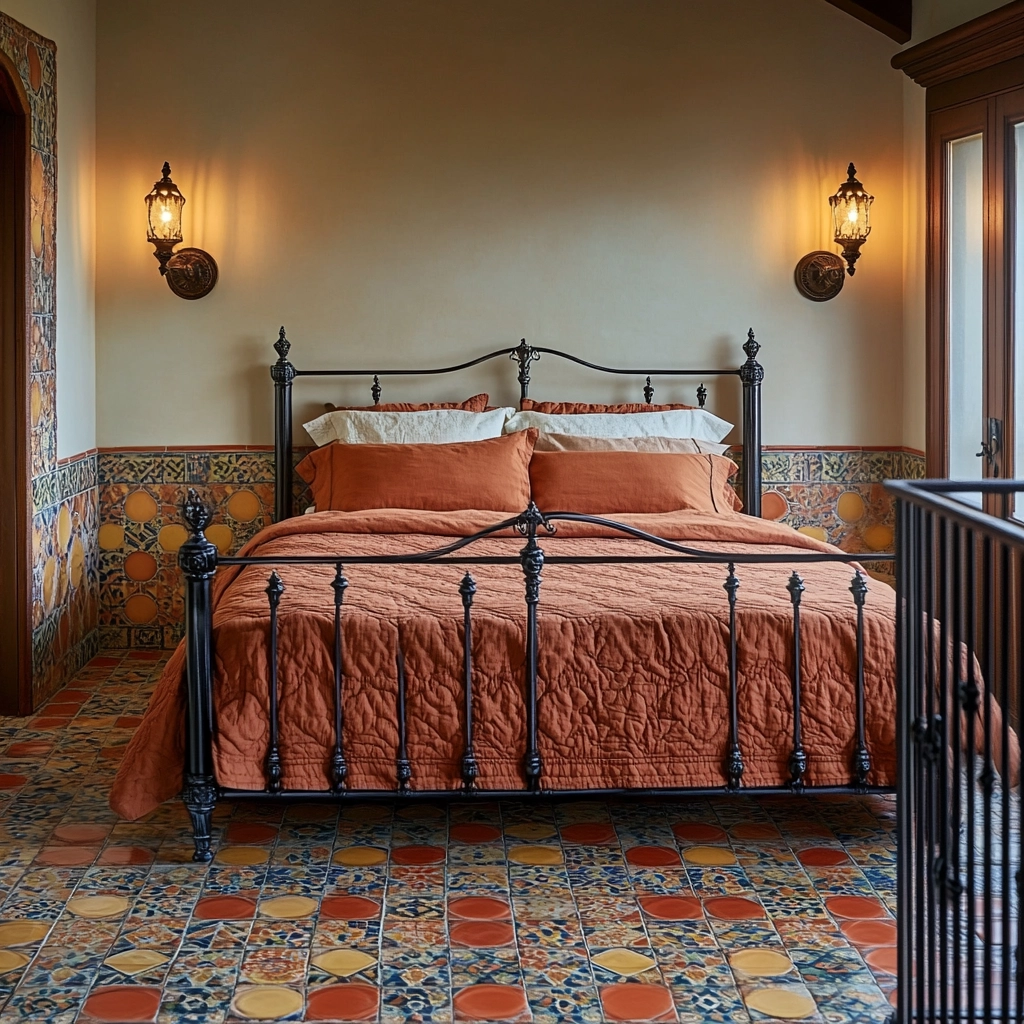 farmhouse bedroom bedding 37