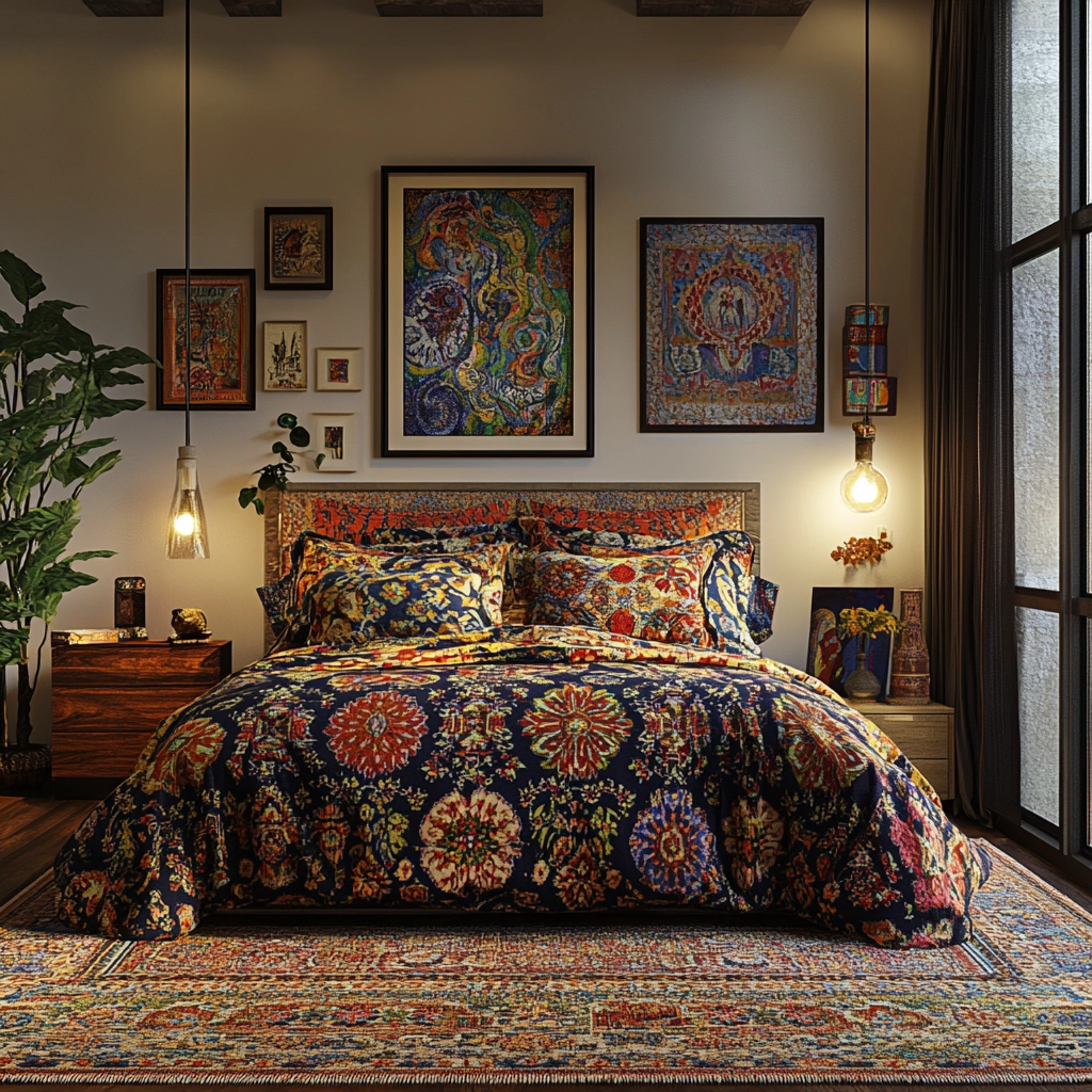 farmhouse bedroom bedding 45