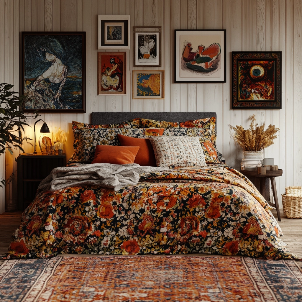 farmhouse bedroom bedding 46