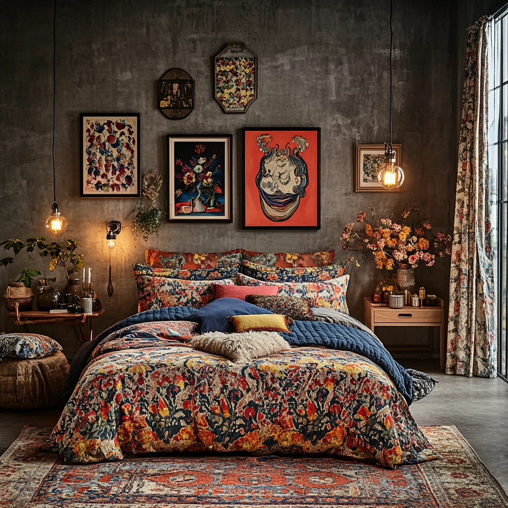 farmhouse bedroom bedding 48