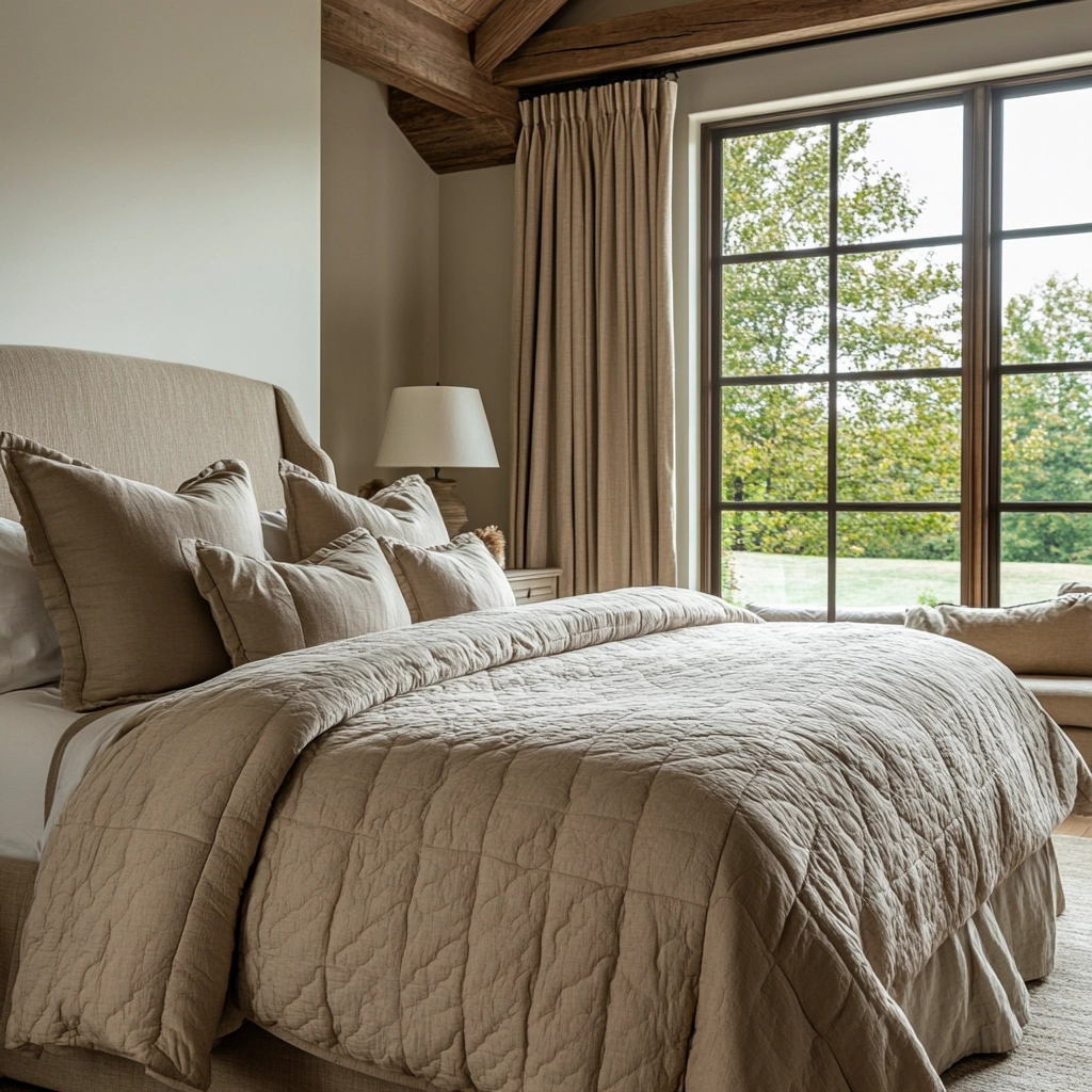 farmhouse bedroom bedding 61