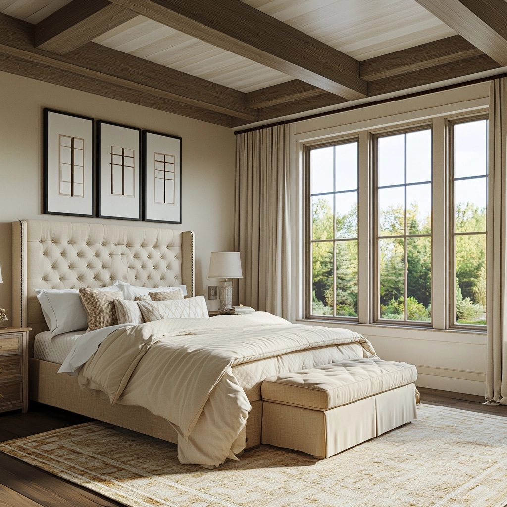 farmhouse bedroom bedding 63