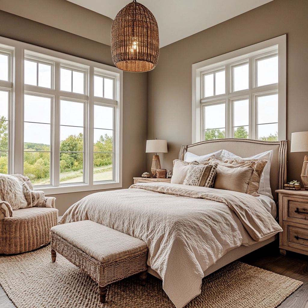 farmhouse bedroom bedding 64