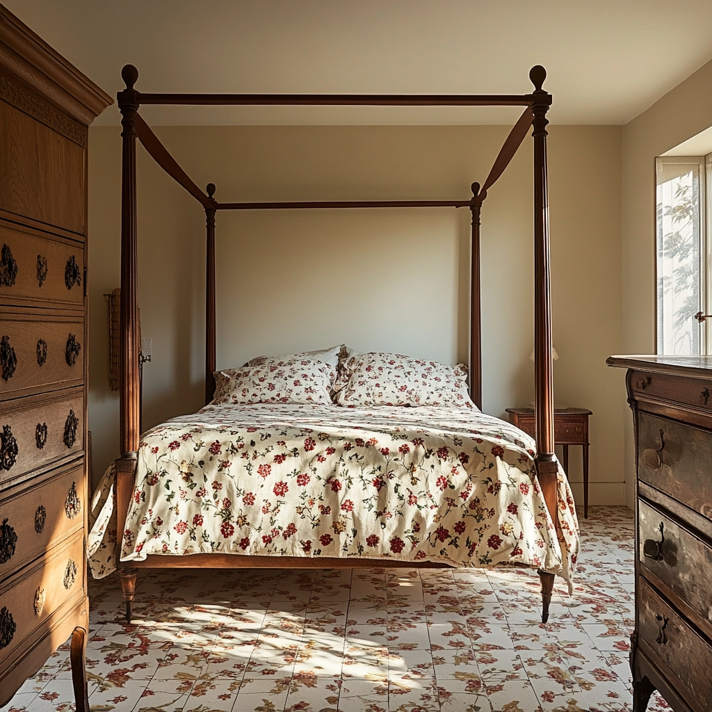 farmhouse bedroom bedding ideas 11