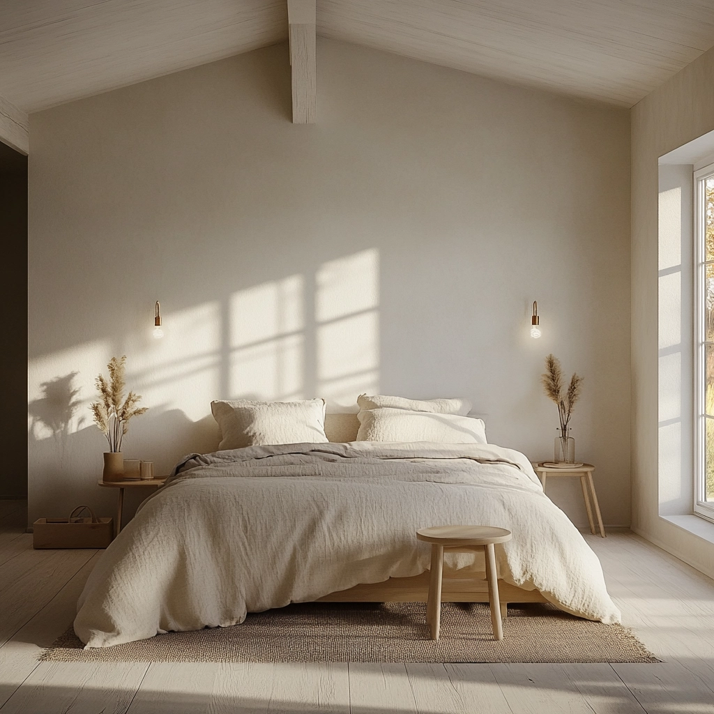 farmhouse bedroom bedding ideas 14