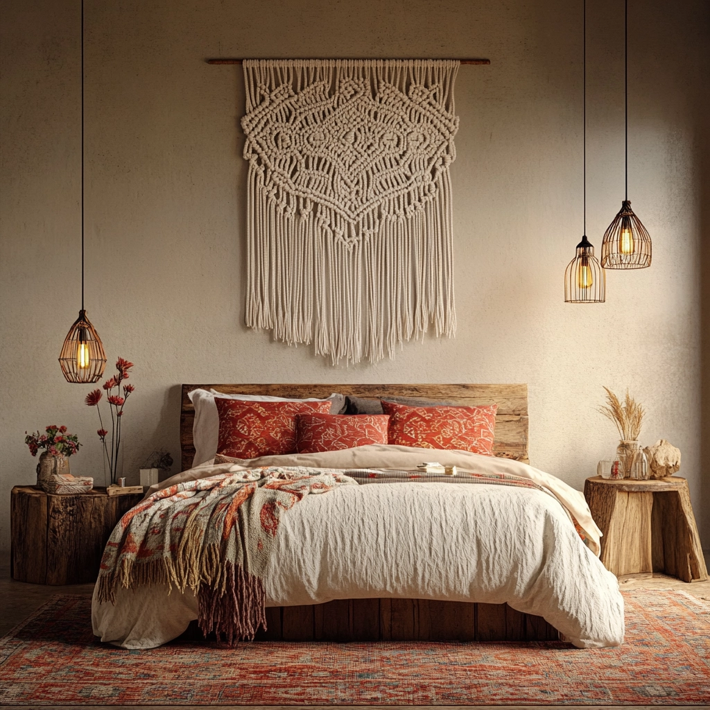 farmhouse bedroom bedding ideas 24