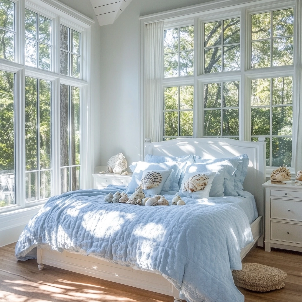 farmhouse bedroom bedding ideas 28
