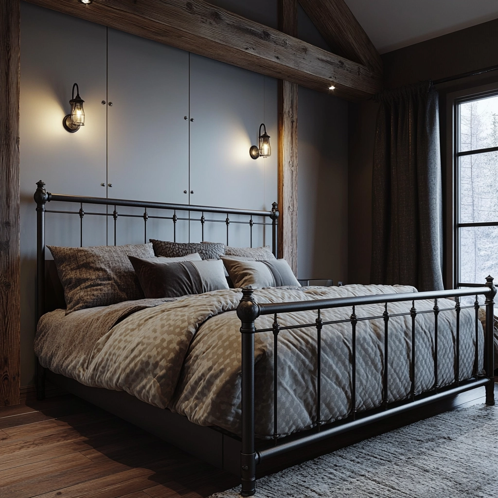 farmhouse bedroom bedding ideas 51