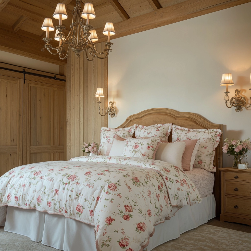 farmhouse bedroom bedding ideas 58