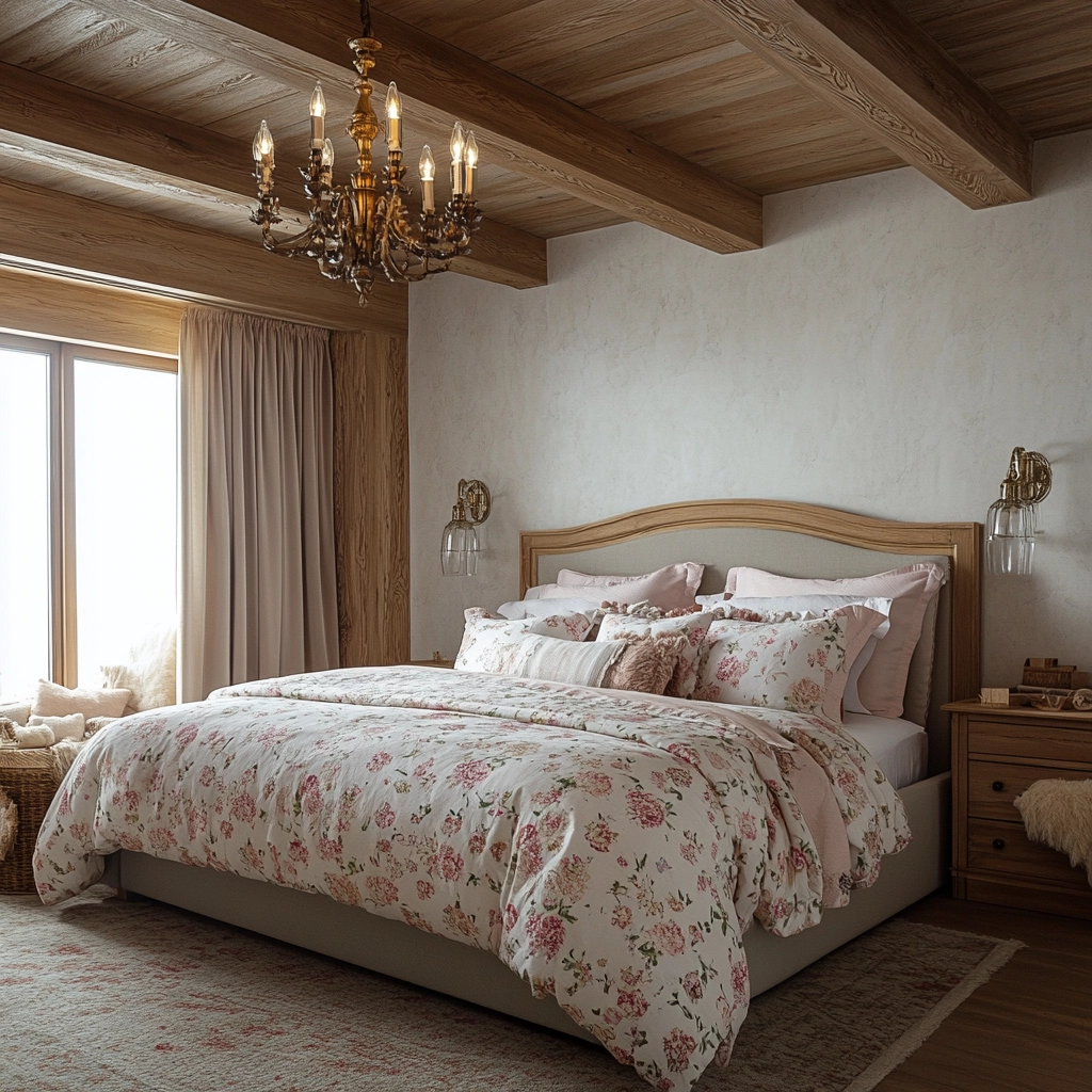 farmhouse bedroom bedding ideas 59