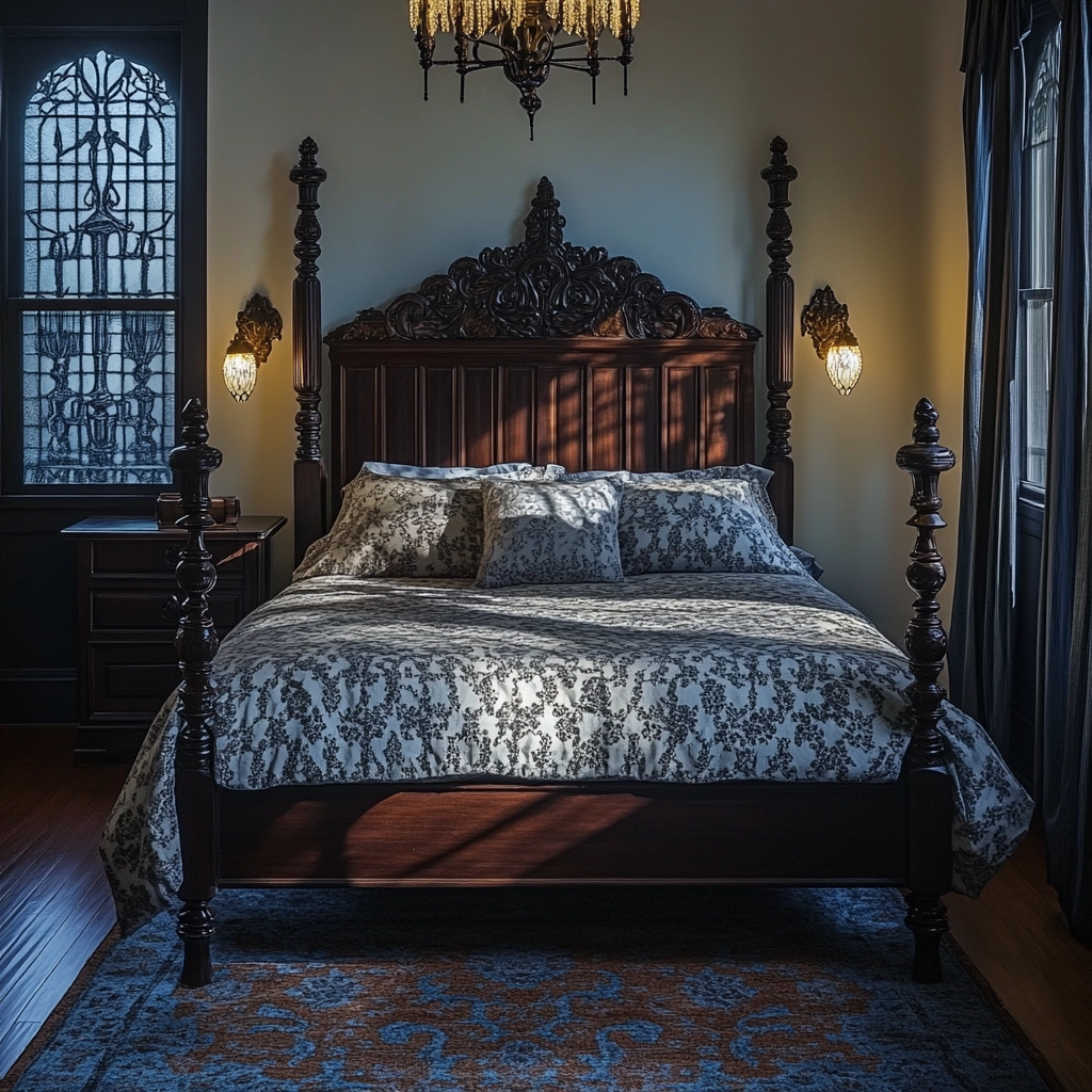 farmhouse bedroom bedding ideas 61