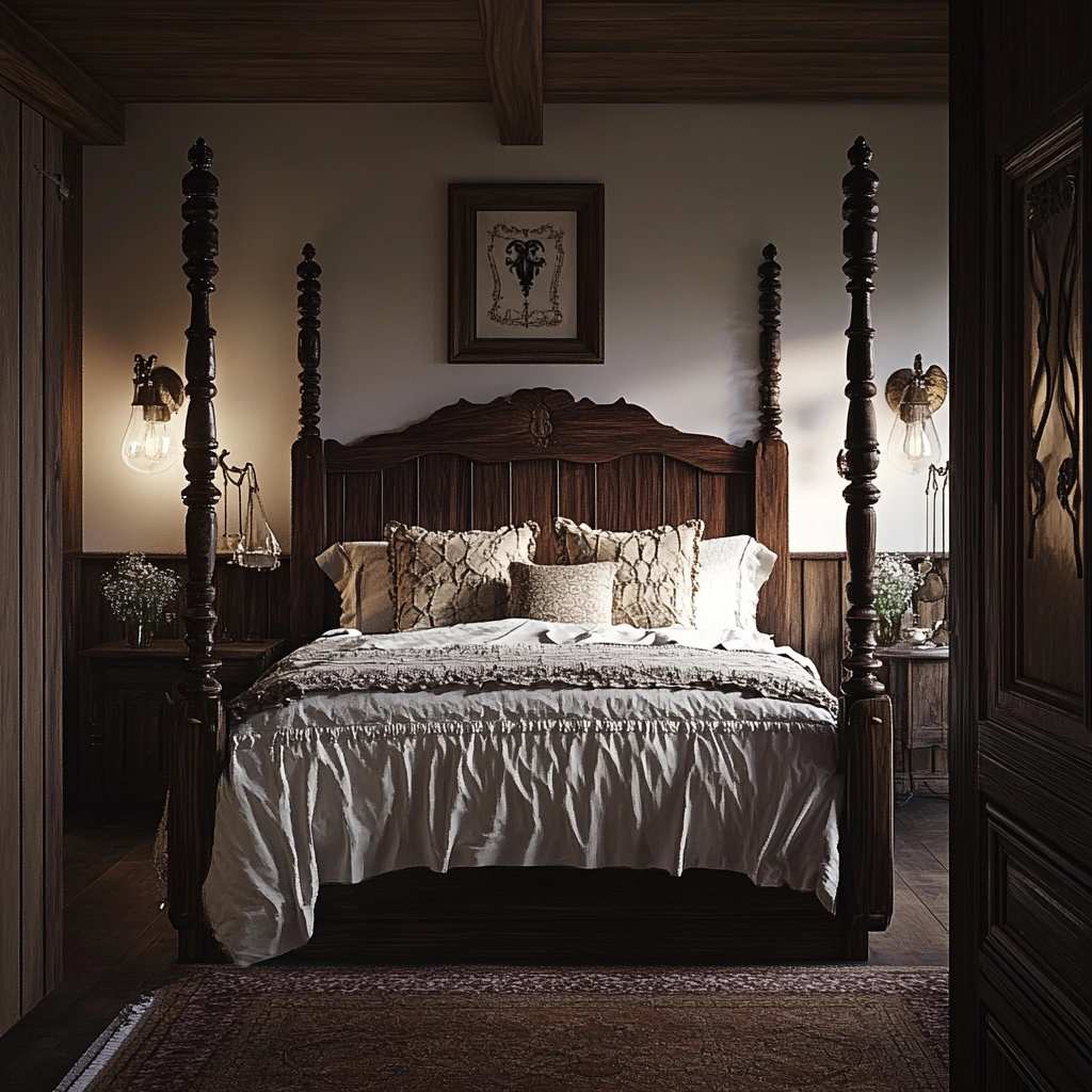 farmhouse bedroom bedding ideas 62