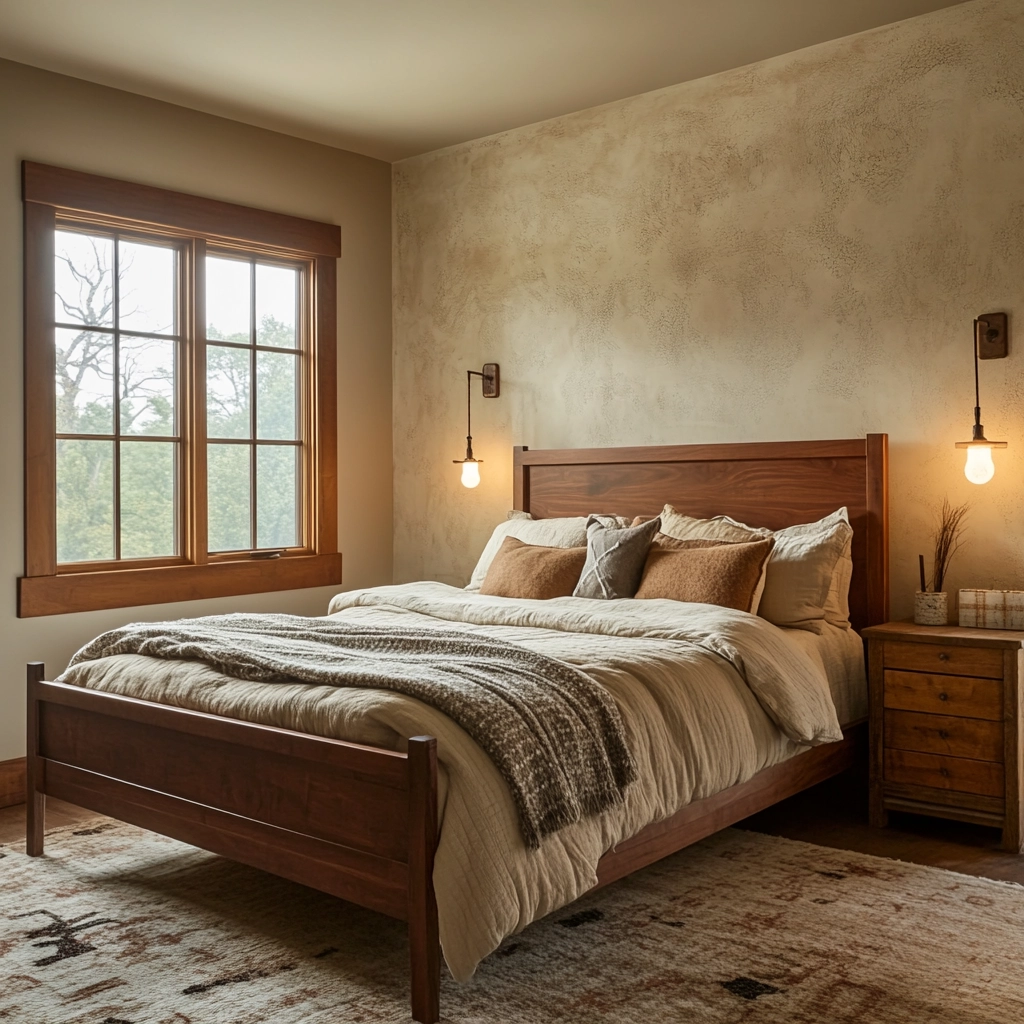 farmhouse bedroom bedding ideas 66