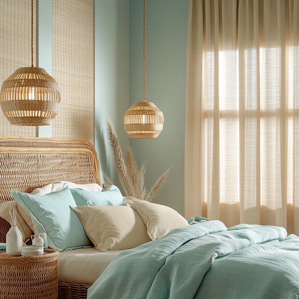farmhouse bedroom color palette 25
