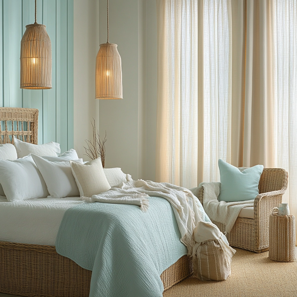 farmhouse bedroom color palette 26