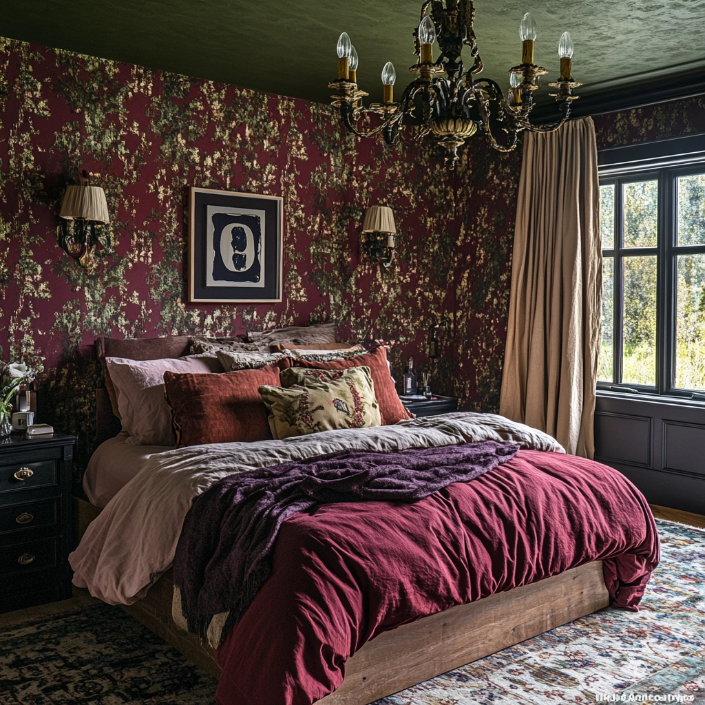 farmhouse bedroom color palette 37