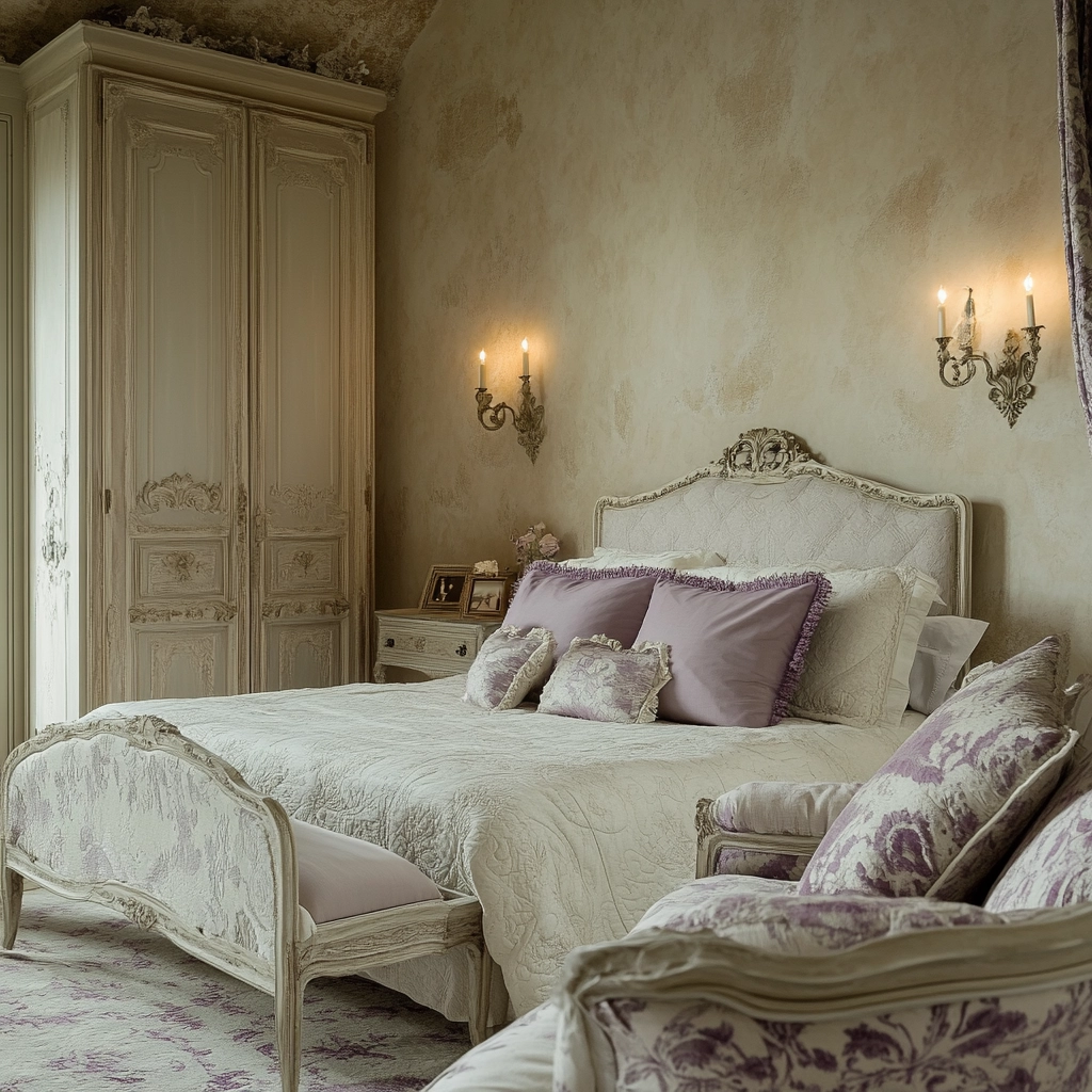 farmhouse bedroom color palette 46