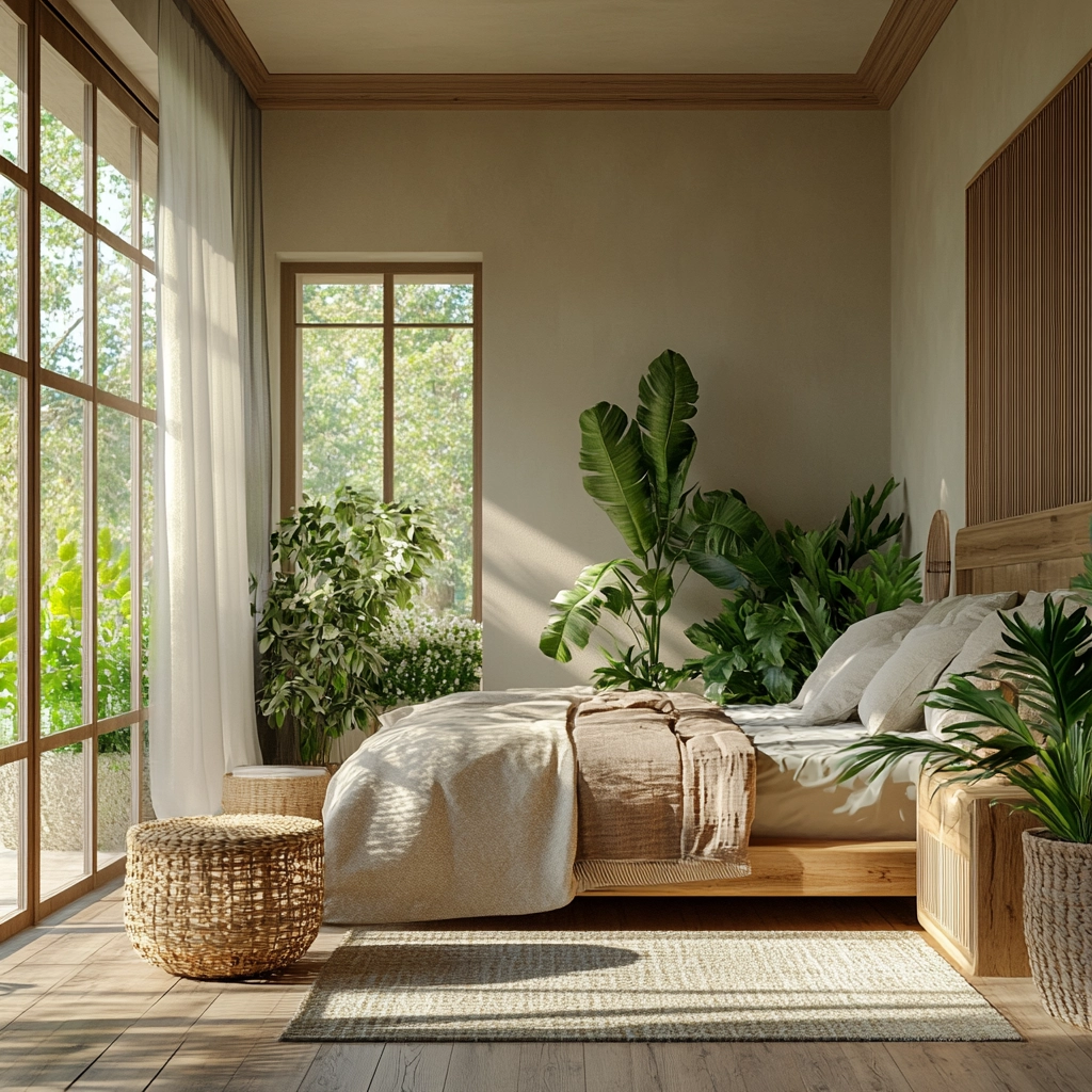 farmhouse bedroom color palette 68