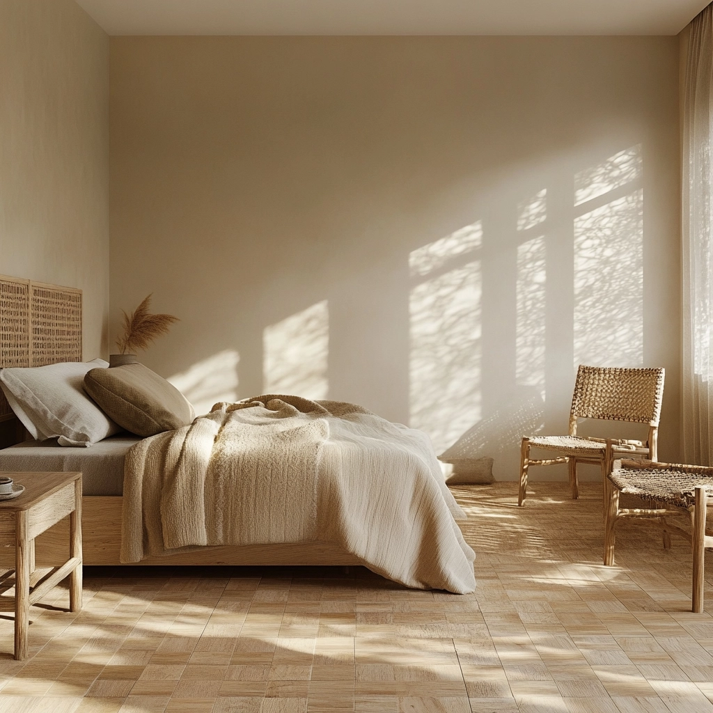 farmhouse bedroom color scheme 11