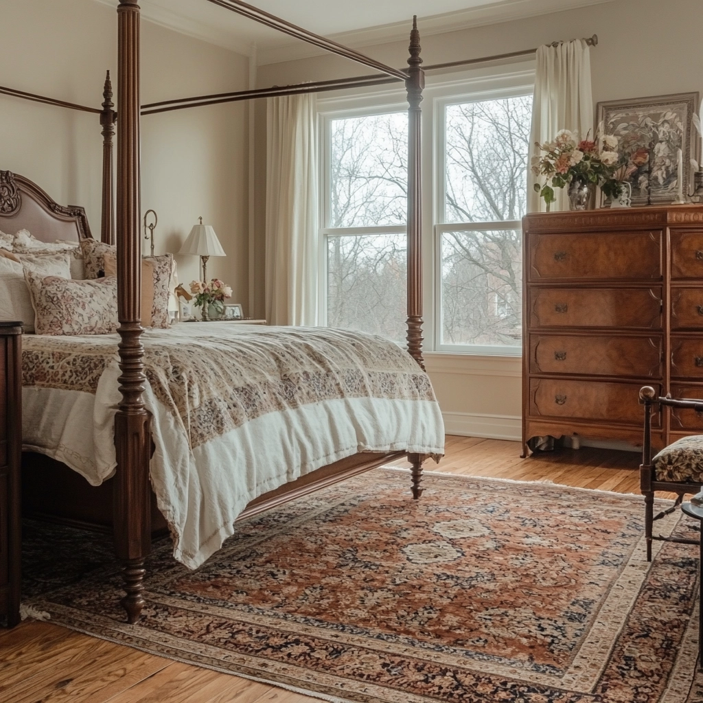 farmhouse bedroom color scheme 13