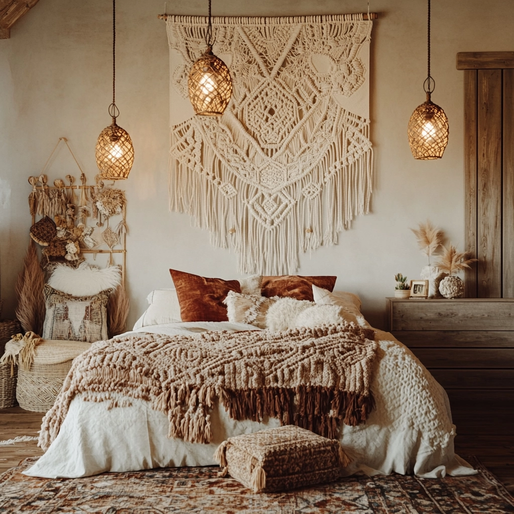 farmhouse bedroom color scheme 18