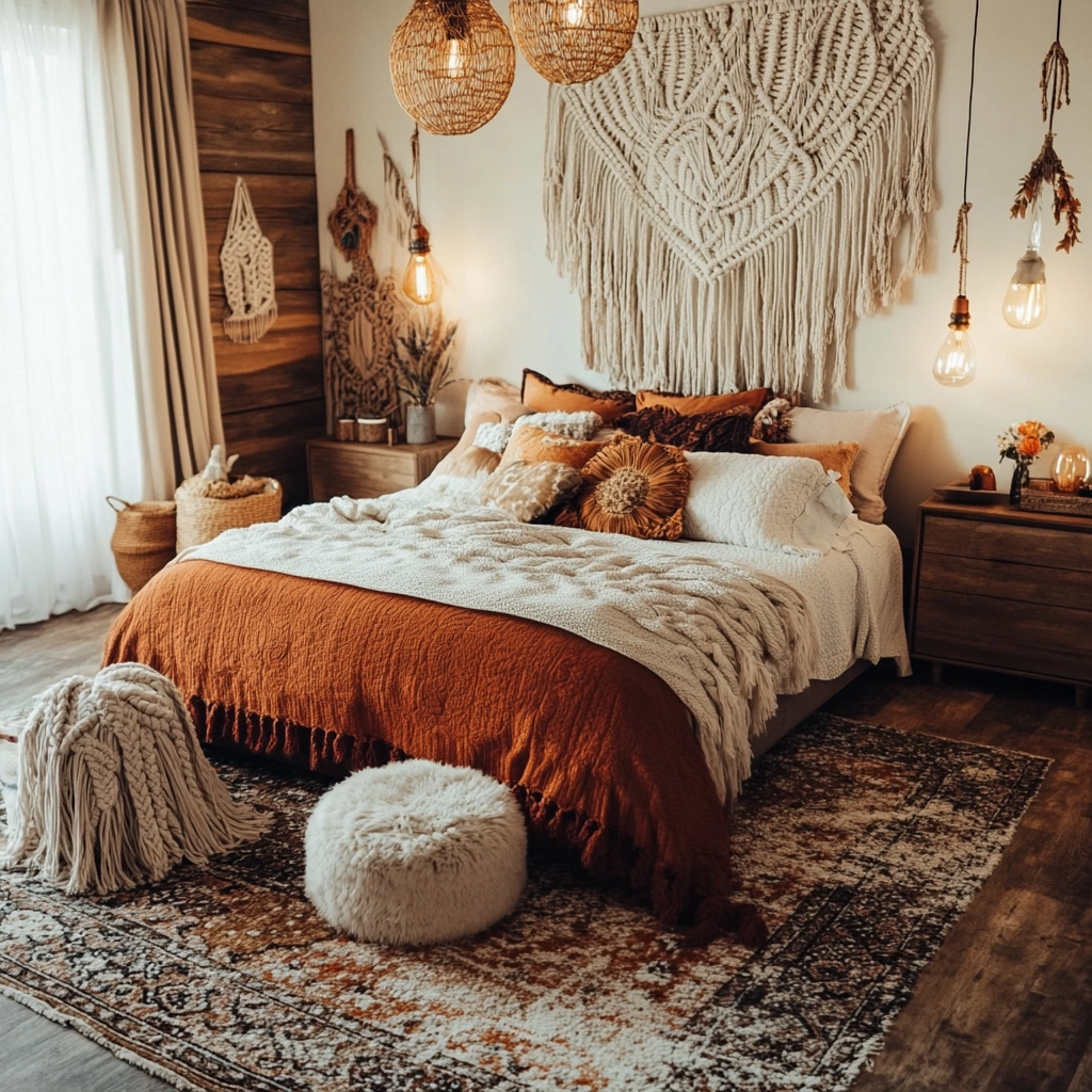 farmhouse bedroom color scheme 20