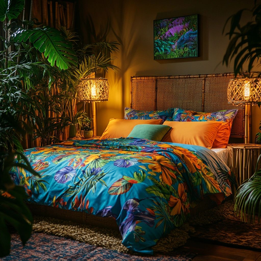 farmhouse bedroom color scheme 35
