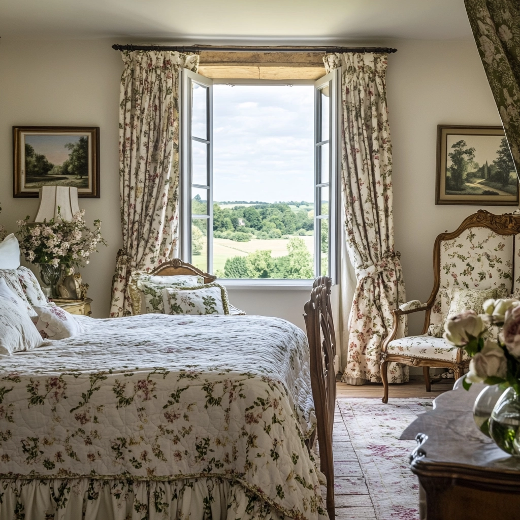 farmhouse bedroom color scheme 40