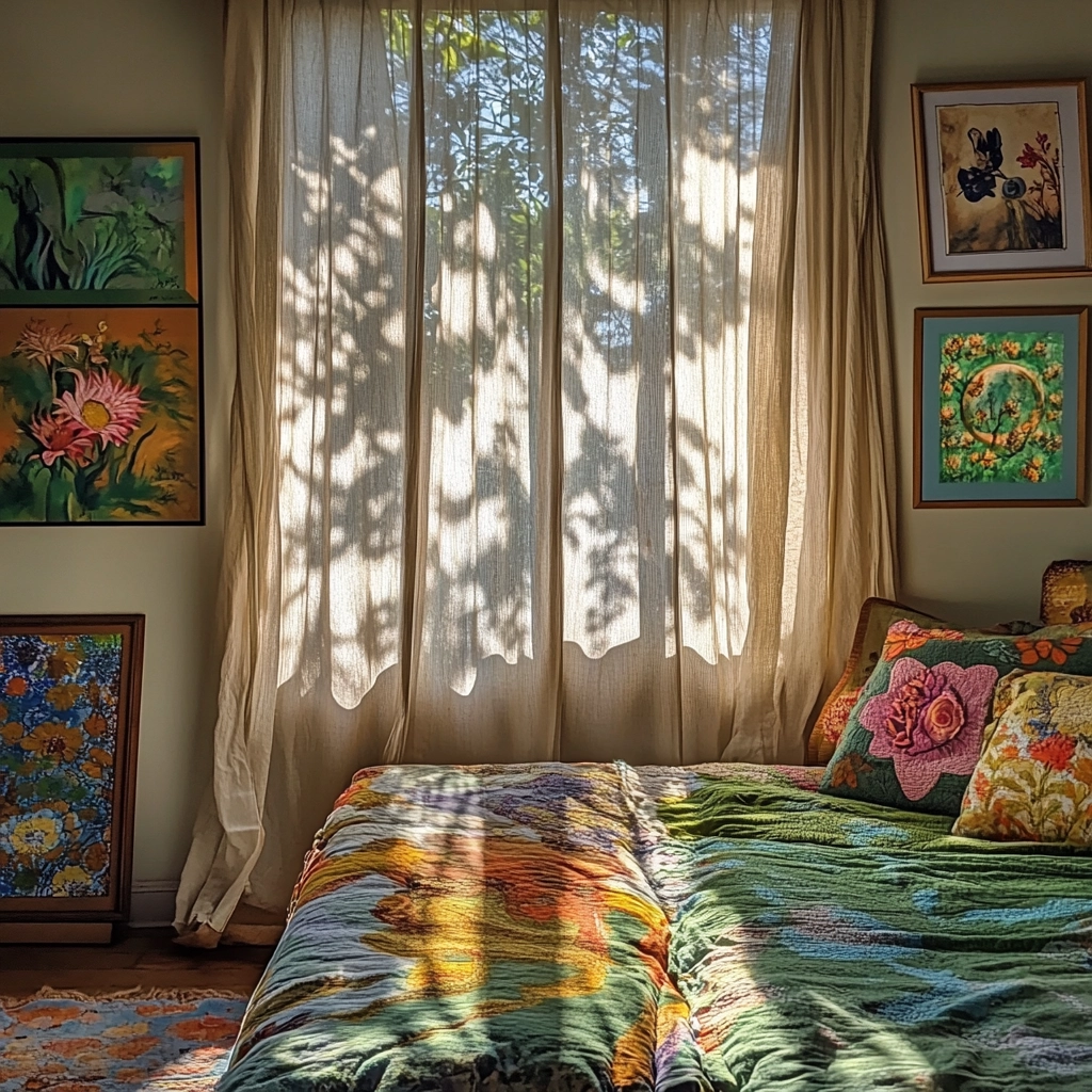 farmhouse bedroom color scheme 41