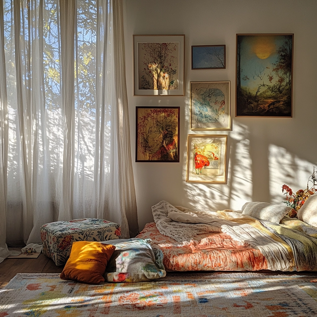 farmhouse bedroom color scheme 44