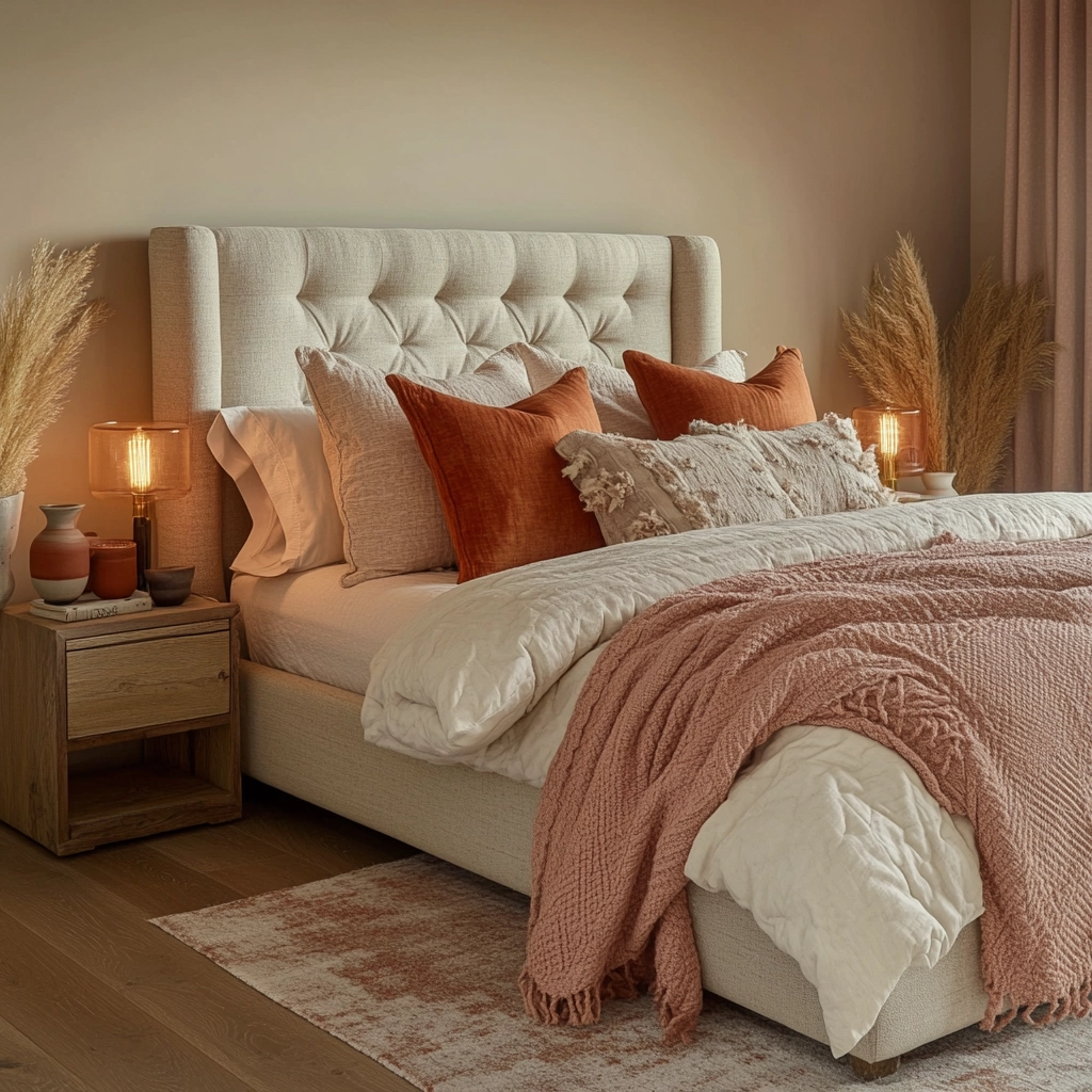 farmhouse bedroom color scheme 5