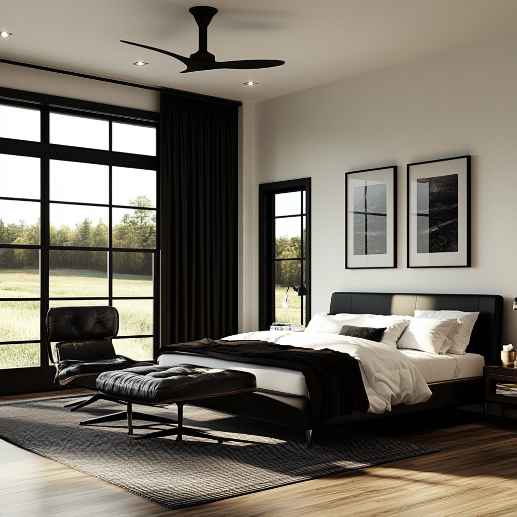 farmhouse bedroom color scheme 53