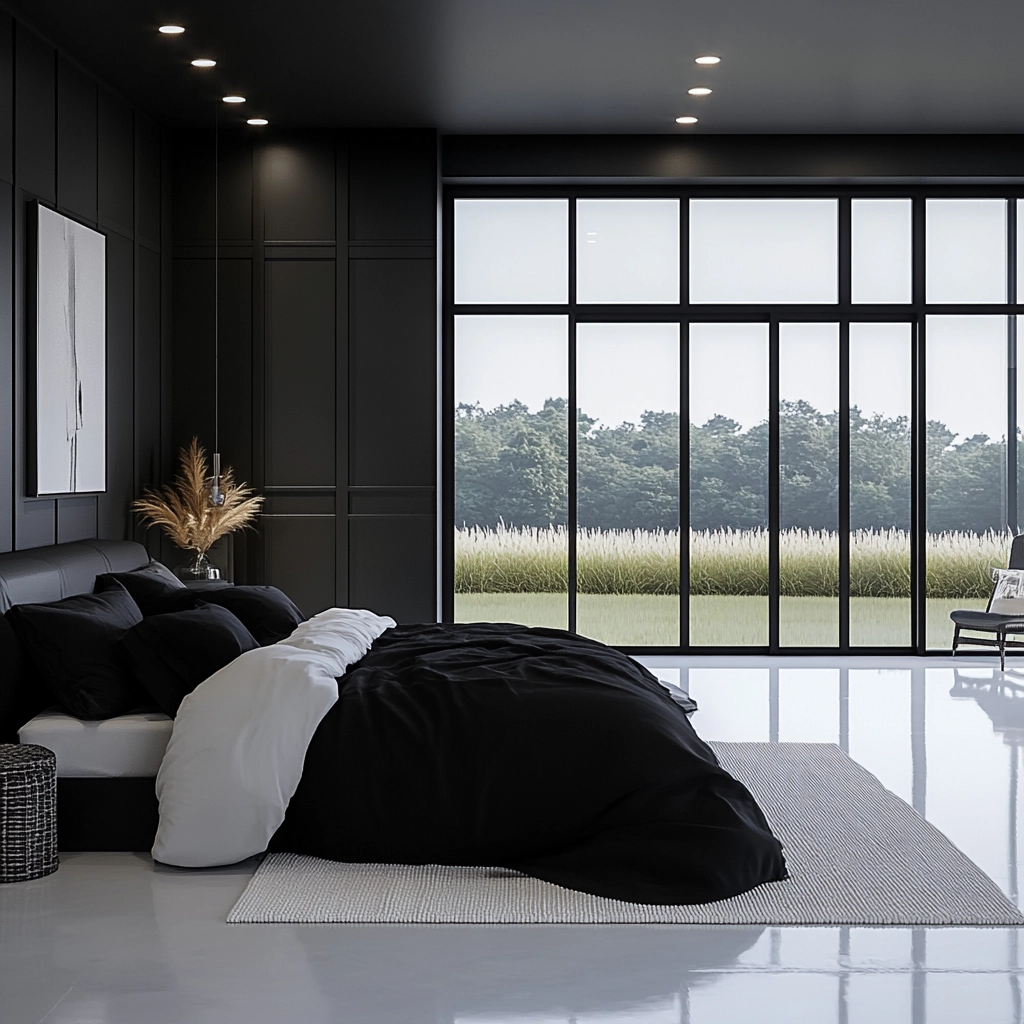 farmhouse bedroom color scheme 56