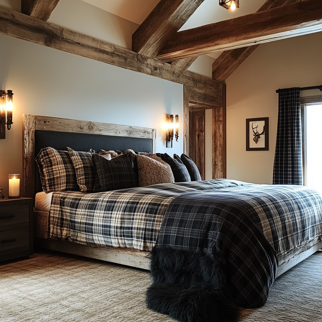 farmhouse bedroom color scheme 65