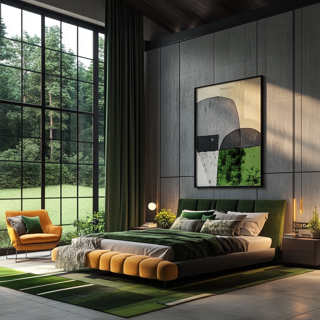 farmhouse bedroom color scheme 69