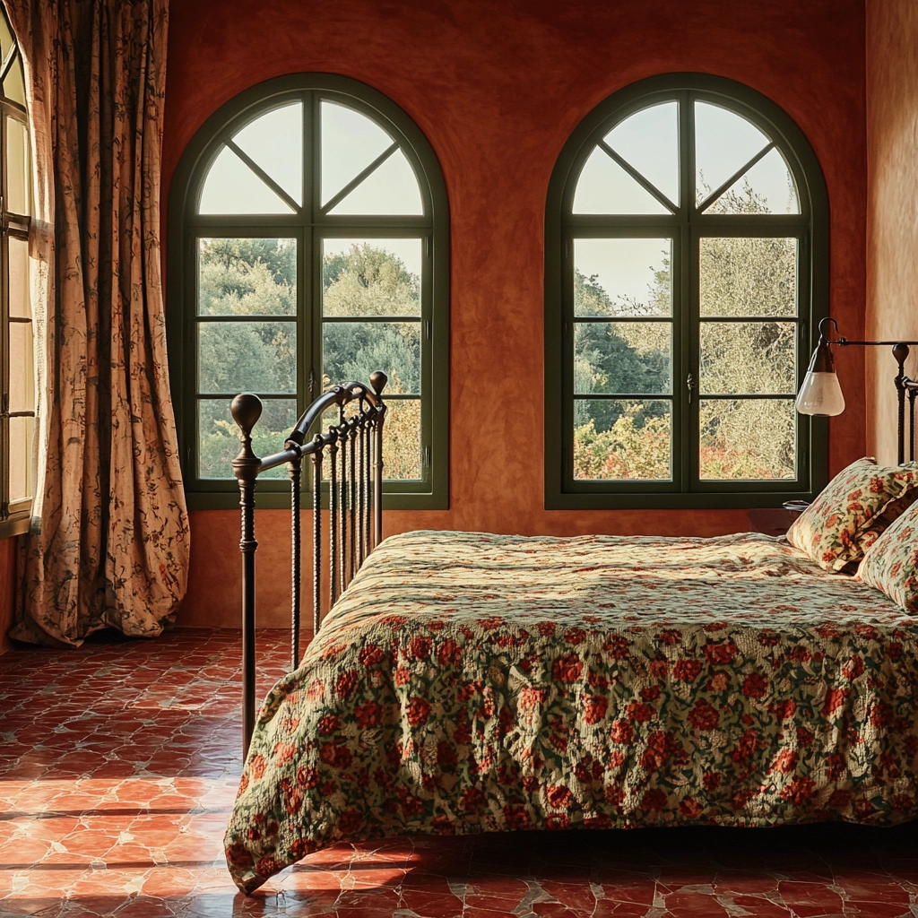 farmhouse bedroom colors 45